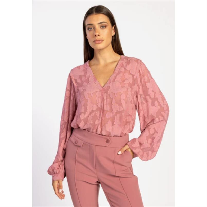 Aaiko Alana chiffon flower Roze