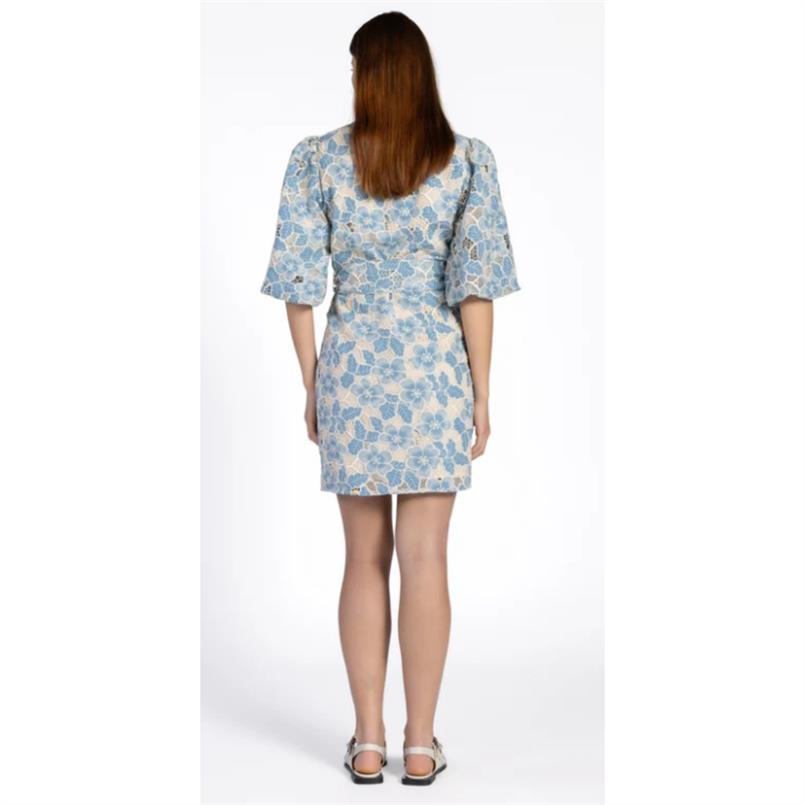 Aaiko Bailey lace pes 620 Blauw dessin