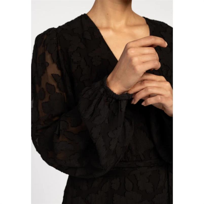 Aaiko Eloise chiffon Zwart
