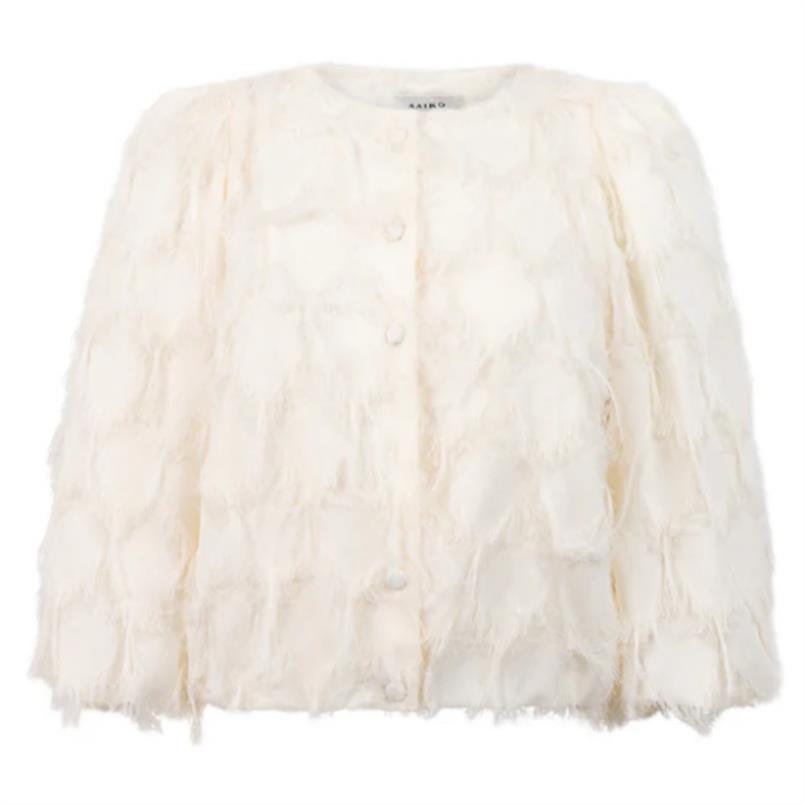 Aaiko Evie fringe pes 482 Creme