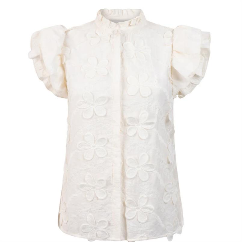 Aaiko Gezana embroidery Creme