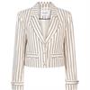 Aaiko Ines stripe co 570 Wit dessin