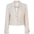 Aaiko Ines stripe co 570 Wit dessin