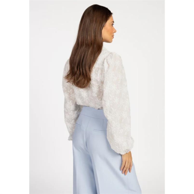 Aaiko Lien long sleeve Wit