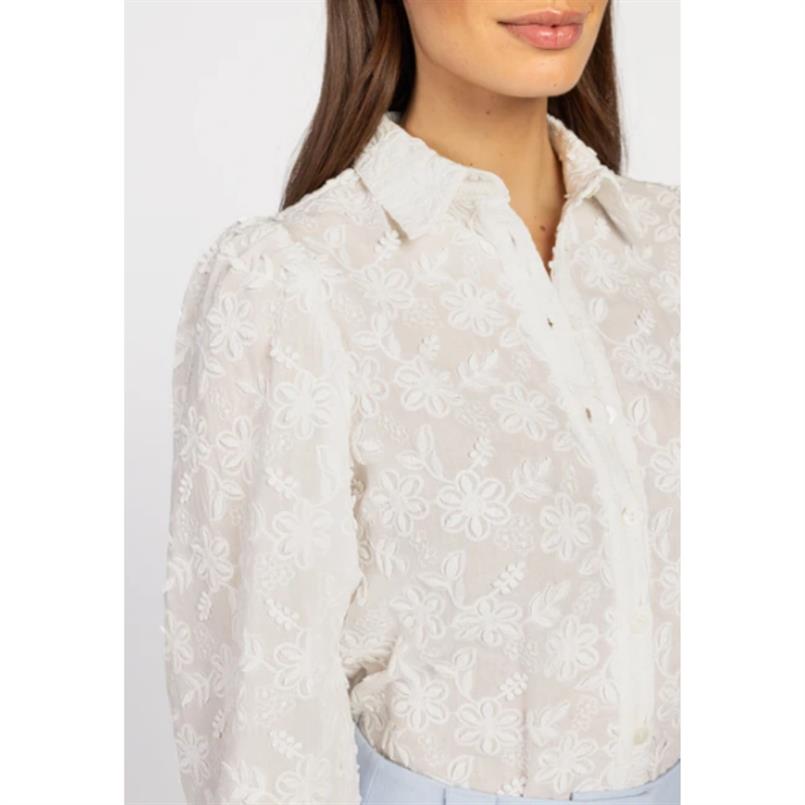 Aaiko Lien long sleeve Wit