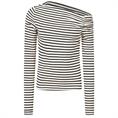 Aaiko Lumia stripe pes 202 Zwart dessin