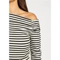 Aaiko Lumia stripe pes 202 Zwart dessin