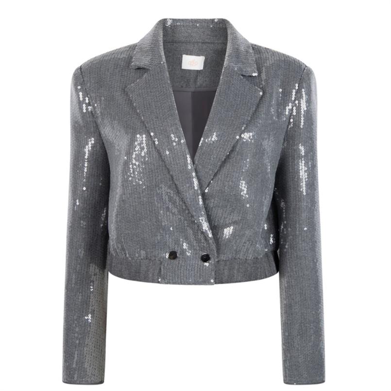 Aaiko Mille sequins 356 Donkergrijs
