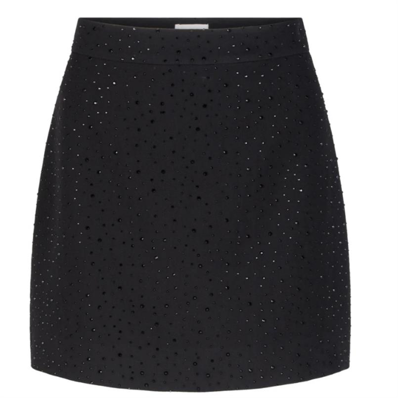 Aaiko Nasma strass pes 346 Zwart