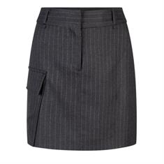 Aaiko Pascale pinstripe v Zwart