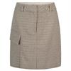 Aaiko Pascale tweed vis Bruin dessin