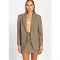 Aaiko Pascale tweed vis Bruin dessin