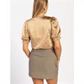 Aaiko Pascale tweed vis Bruin dessin