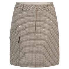 Aaiko Pascale tweed vis Bruin dessin