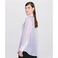 Access Shirt with embroidery sequins Wit