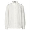 Berenice Chemise col mao a empiecements Wit