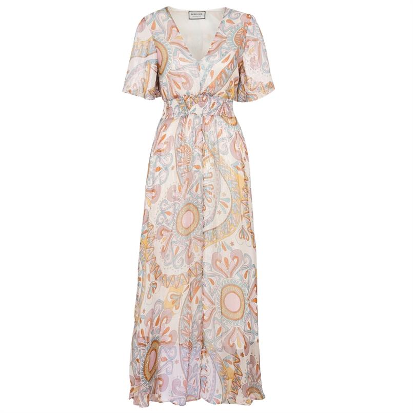 Berenice Robe longue imprimee smocks Diverse kleuren