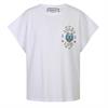 Berenice Tshirt lucky love sans manches Wit