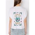 Berenice Tshirt lucky love sans manches Wit