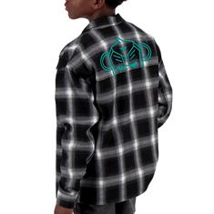 Black Banana Peek overshirt 5 Grijs