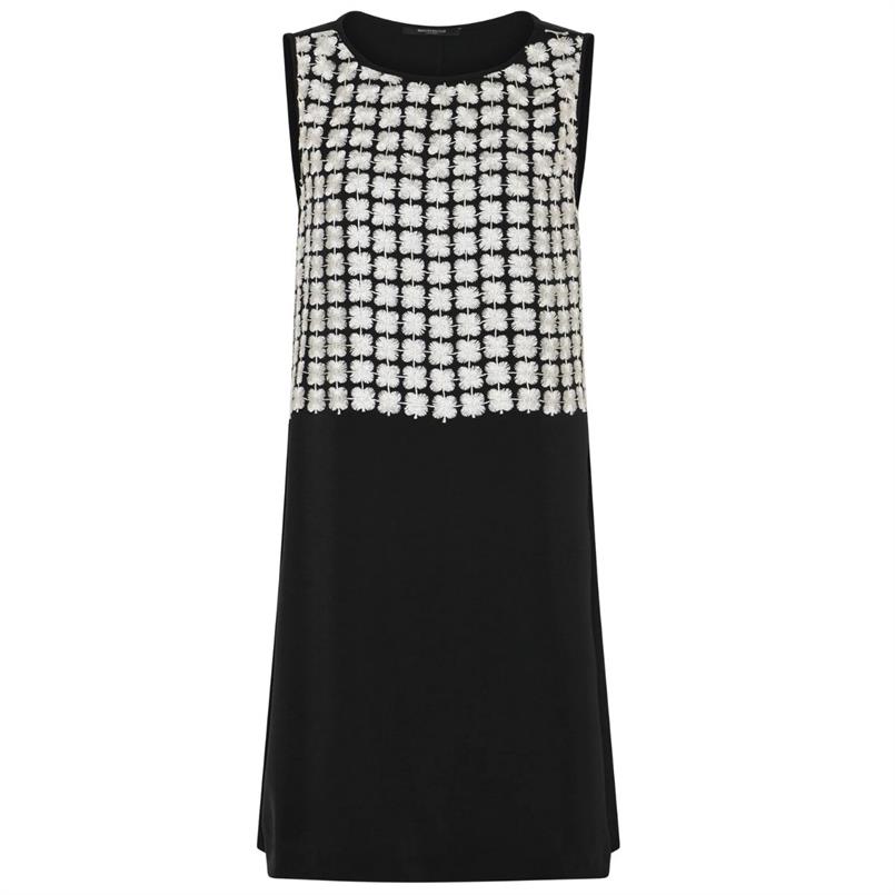 BruunsBazaar Black w silver Zwart dessin