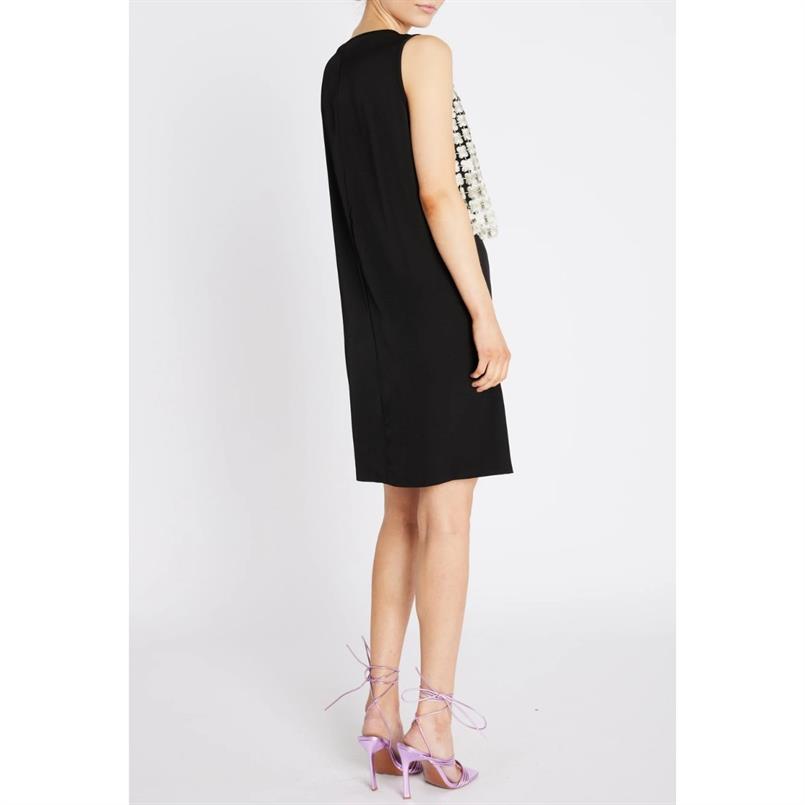 BruunsBazaar Black w silver Zwart dessin