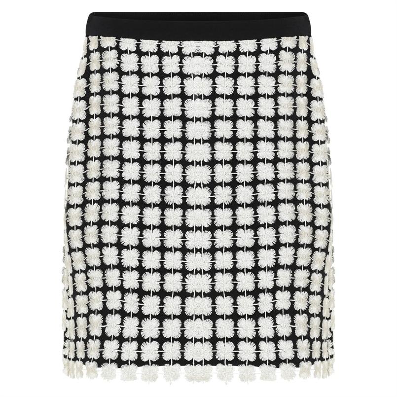 BruunsBazaar Black w silver Zwart dessin