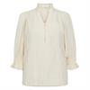 Co&#39;couture Ailacc frill ss v-blouse 11 Transparant