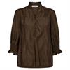 Co&#39;couture Ailacc frill ss v-blouse 83 Bruin