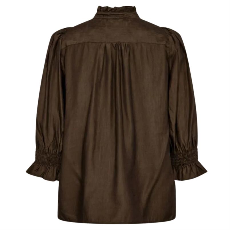 Co&#39;couture Ailacc frill ss v-blouse 83 Bruin