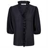 Co&#39;couture Anikacc frill ss shirtt 120 Donkerblauw