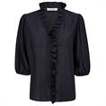 Co&#39;couture Anikacc frill ss shirtt 120 Donkerblauw