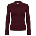 Co&#39;couture Bonnycc polo ls knit 87 Bordeaux
