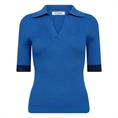 Co&#39;couture Bonnycc polo ss knit 17 Blauw