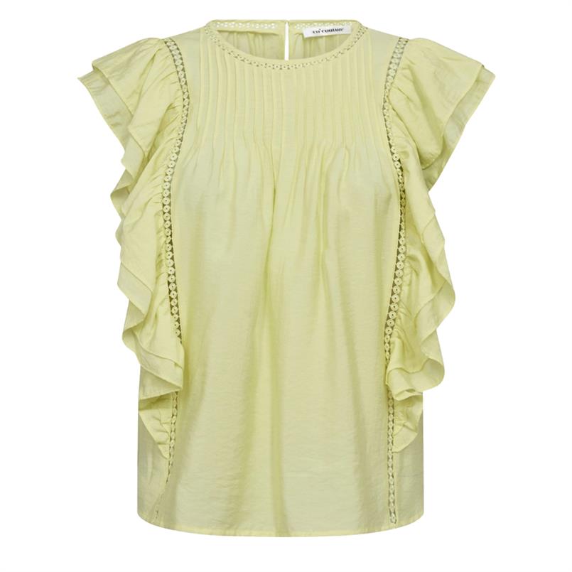 Co&#39;couture Callumcc frill pintuck 811 Geel