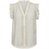 Co&#39;couture Caryncc frill top 11 Transparant
