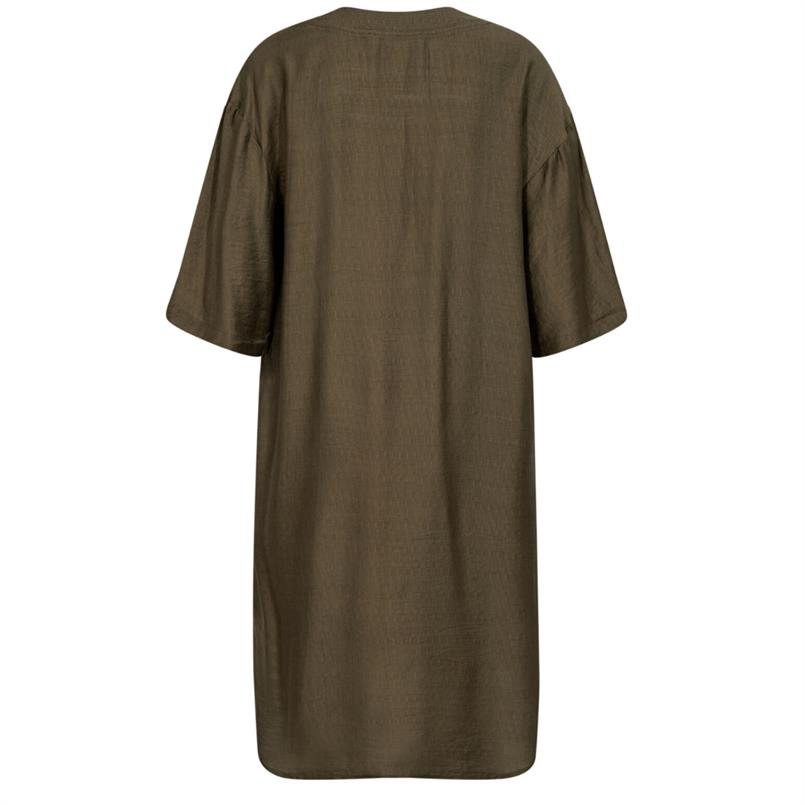 Co&#39;couture Caryncc pleat tunic dress 7555 Army
