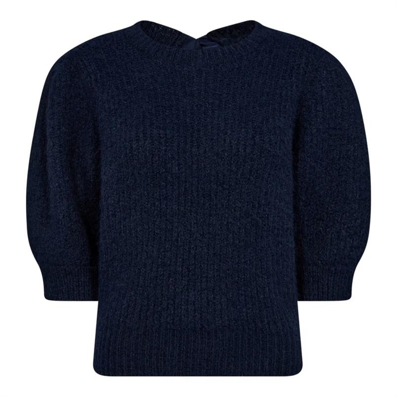 Co&#39;couture Coraliecc bow knit 120 Donkerblauw