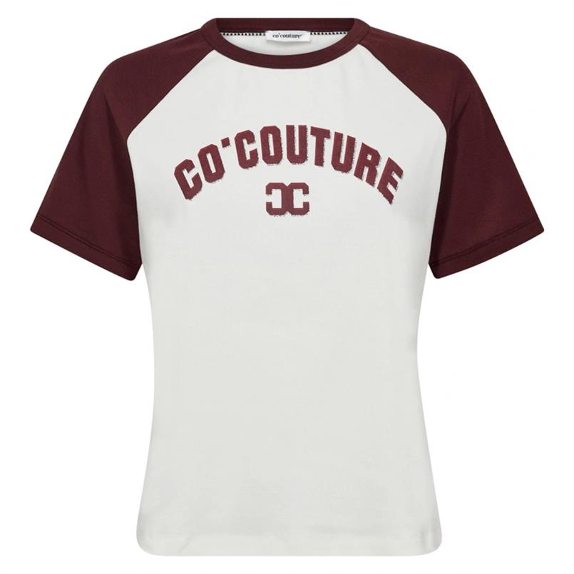 Co&#39;couture Edgecc block tee 1187 Transparant