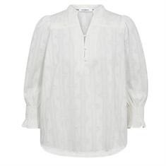 Co&#39;couture Emmacc frill ss blouse 11 Transparant