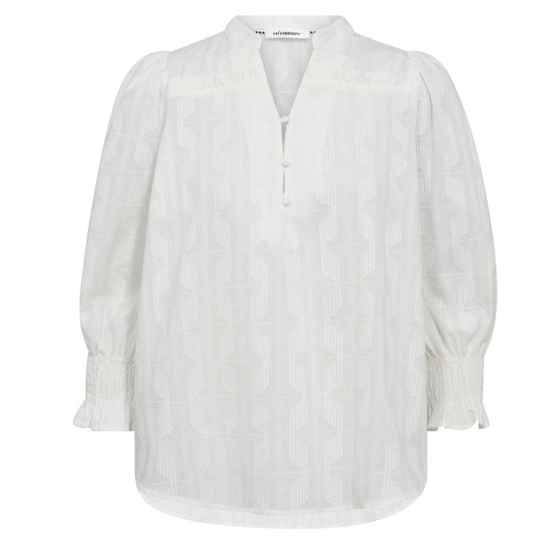Co&#39;couture Emmacc frill ss blouse 11 Transparant