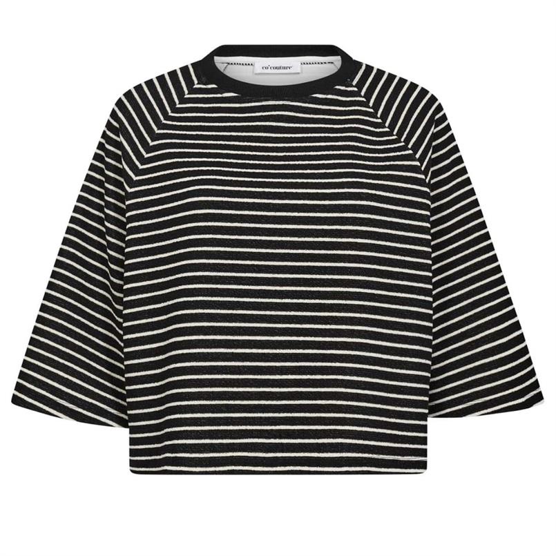 Co&#39;couture Erincc stripe 96400 Zwart dessin