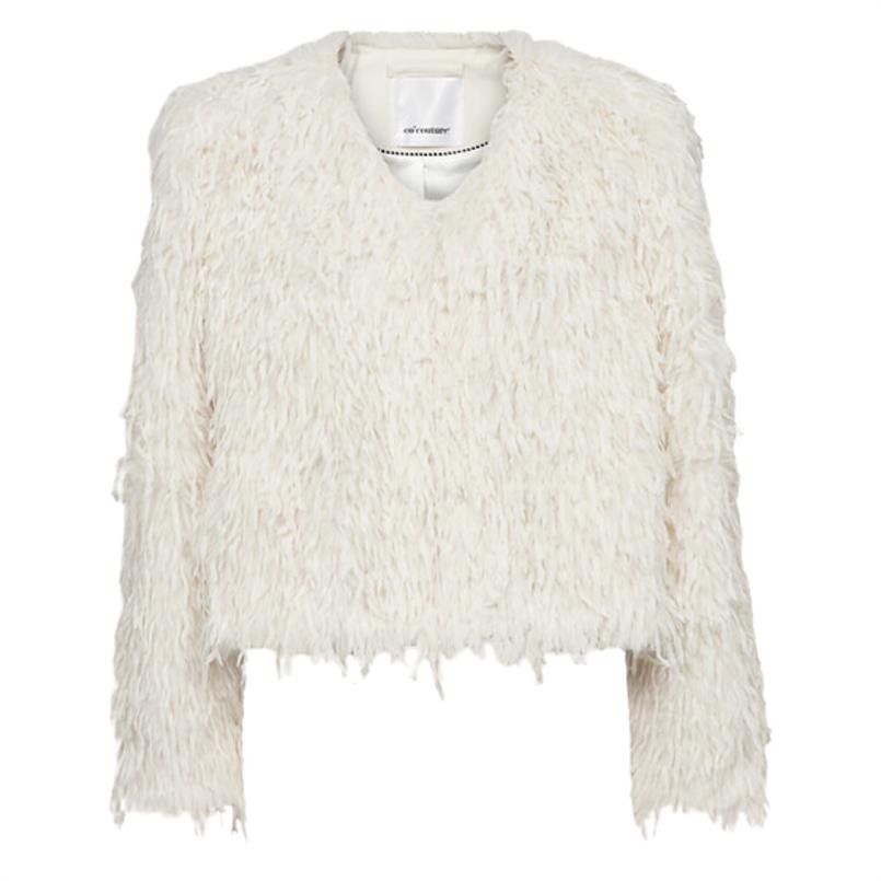 Co&#39;couture Feathercc faux fur 11 Transparant