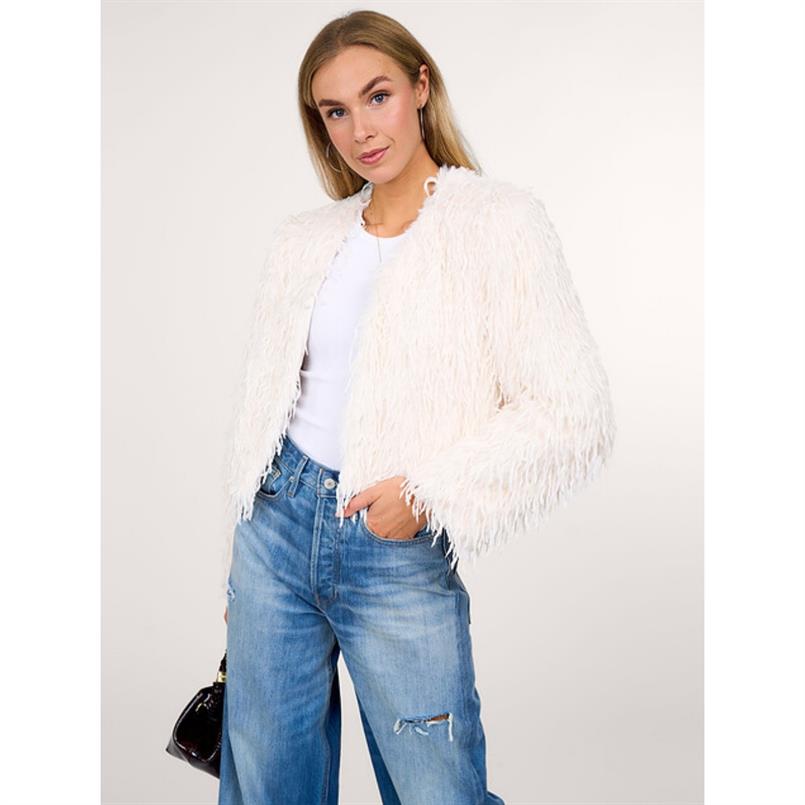 Co&#39;couture Feathercc faux fur 11 Transparant