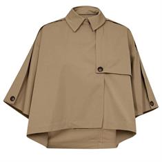 Co&#39;couture Francis cc crop cape Khaki
