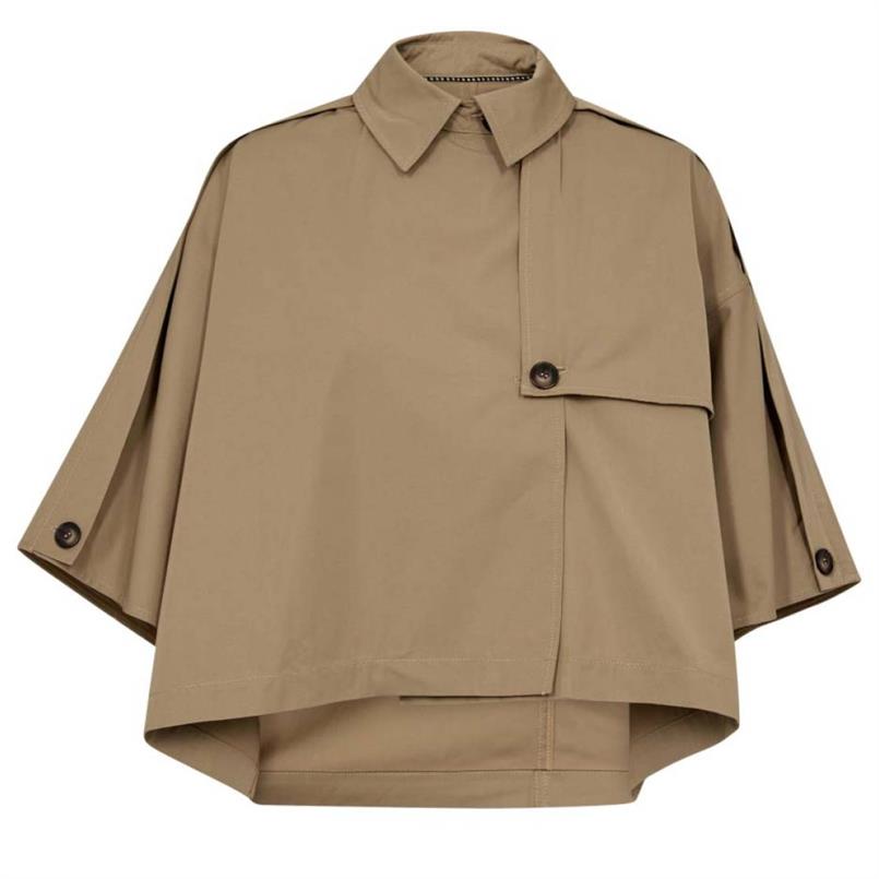 Co&#39;couture Francis cc crop cape Khaki