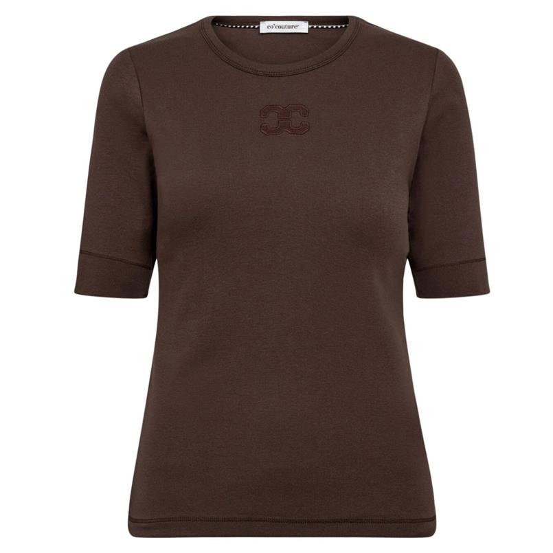 Co&#39;couture Grannycc embroidery tee 83 Bruin