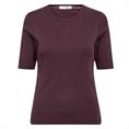 Co&#39;couture Grannycc embroidery tee 87 Bordeaux