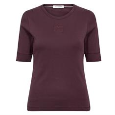 Co&#39;couture Grannycc embroidery tee 87 Bordeaux