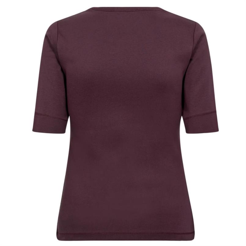 Co&#39;couture Grannycc embroidery tee 87 Bordeaux